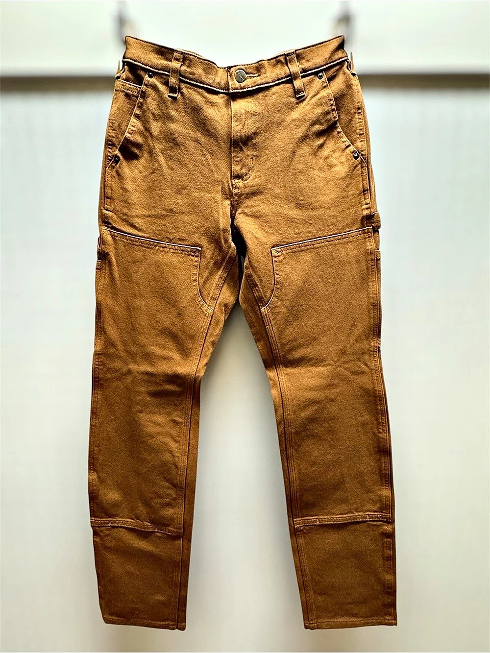 Women’s Carhartt Rugged Flex Relaxed Fit Twill Double-Front Work Pant Brown Pant